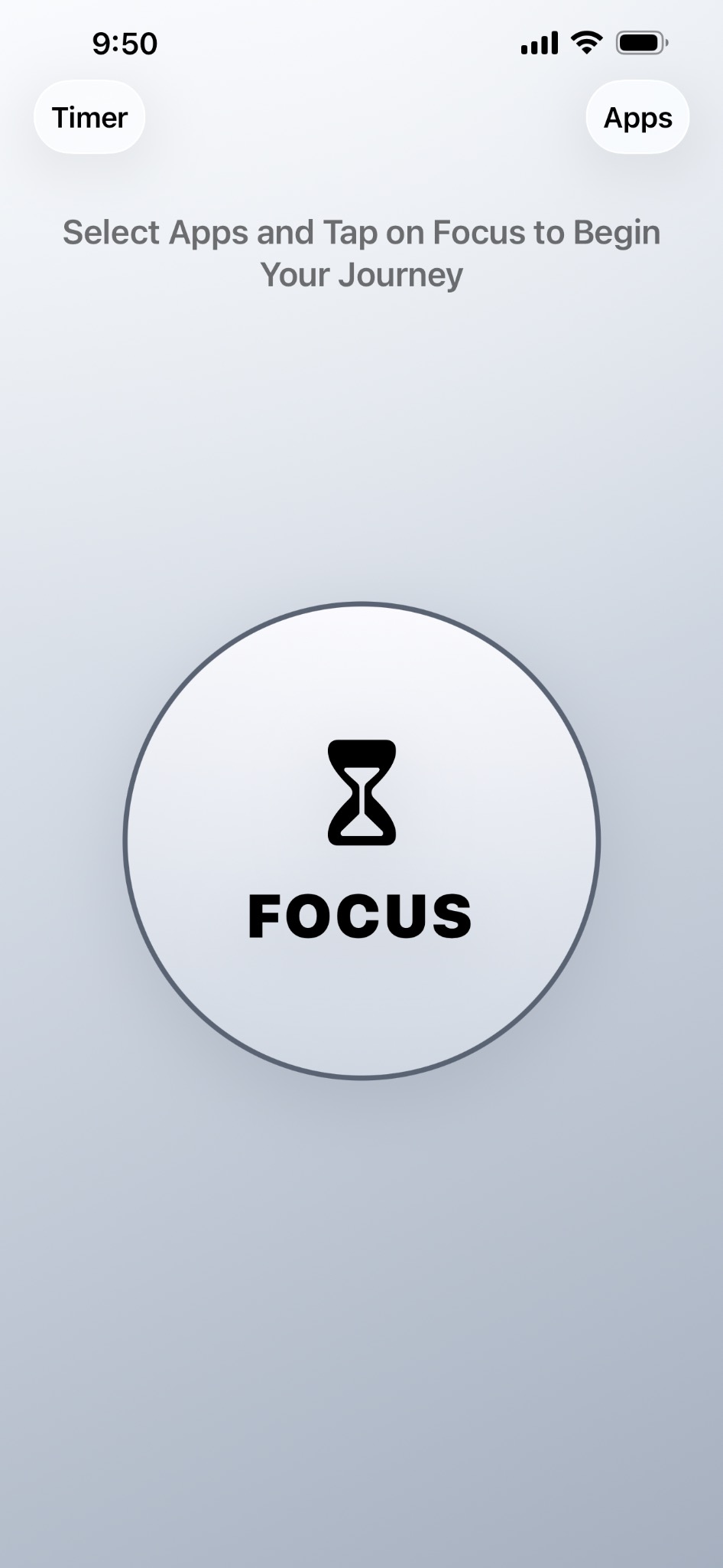 Focus mode ready